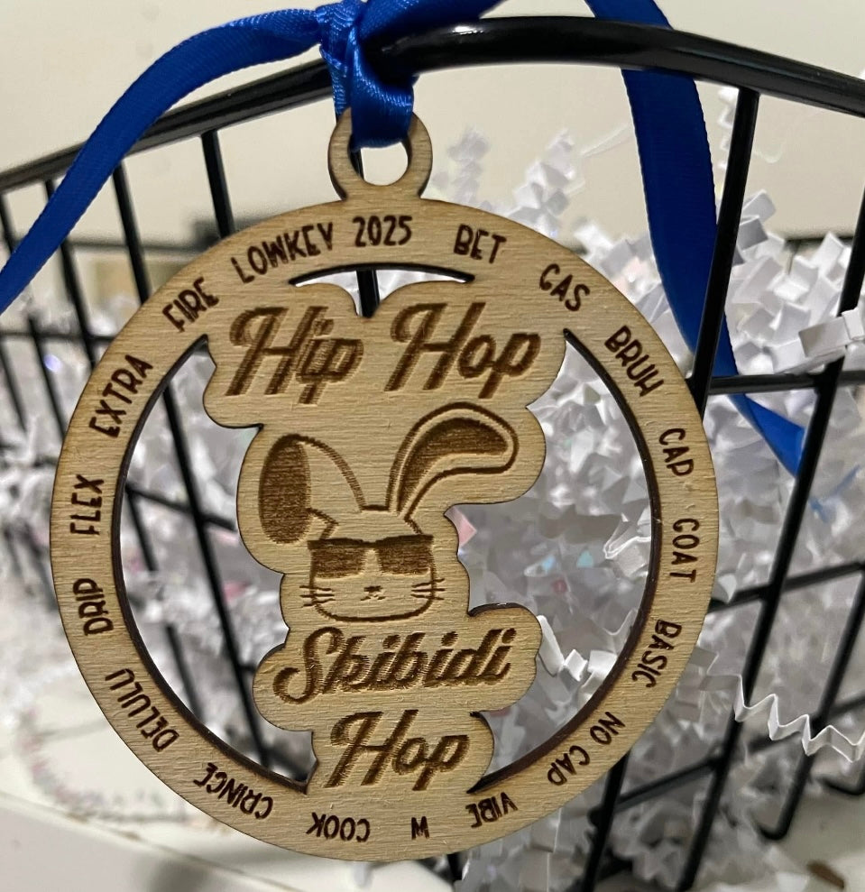 Hip Hop easter tag