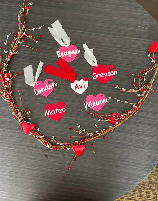 VALENTINE HEART TAGS