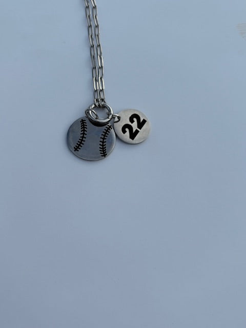 BASEBALL NECKLACE