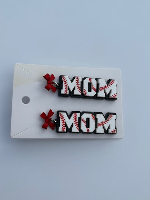 BASEBALL MOM EARRINGS