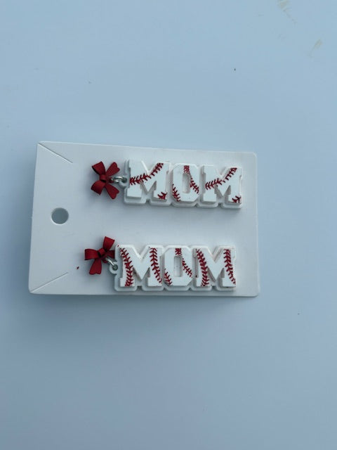 BASEBALL MOM EARRINGS