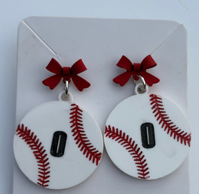BASEBALL EARRINGS